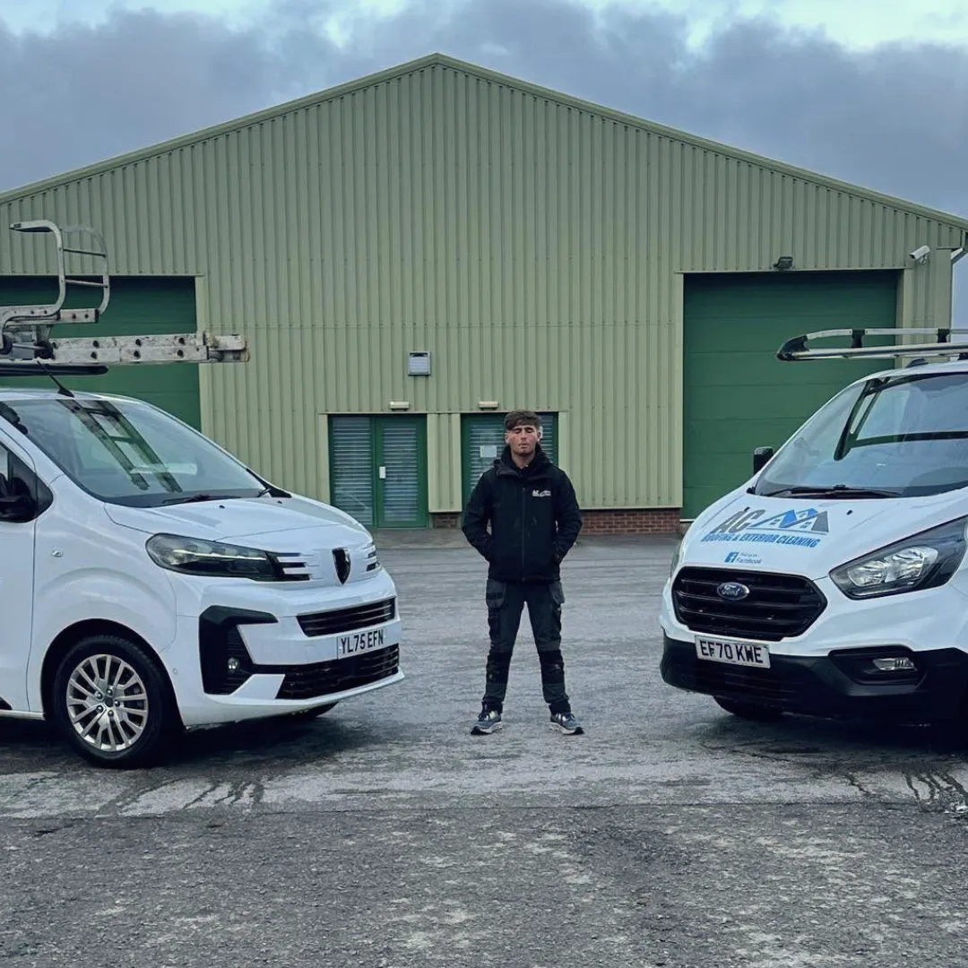 Adam Connors, founder of AC Roofing & Exterior Cleaning