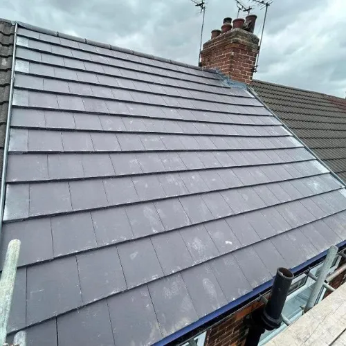 Recent roof project completed in Scarborough