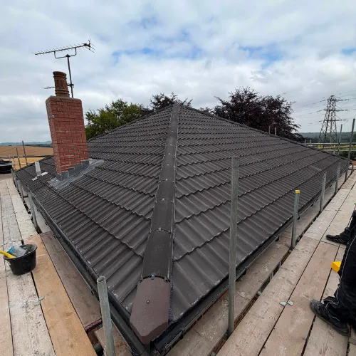 Recent roof project completed in Scarborough