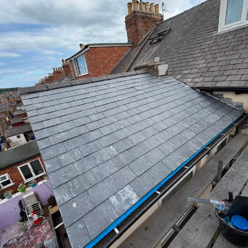 Recent roof project completed in Scarborough