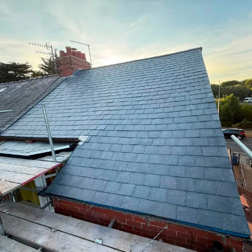 Recent roof project completed in Scarborough