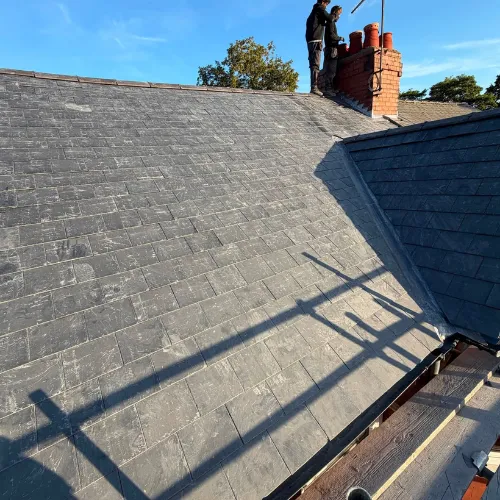 Recent roof project completed in Scarborough